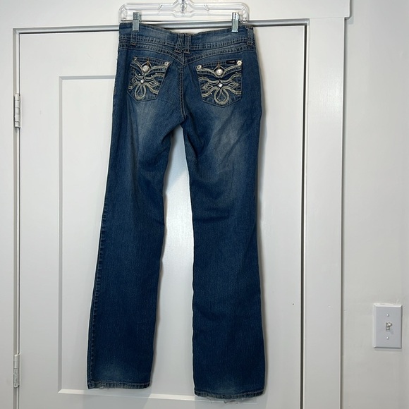 Angels Y2K Women's Classic Blue Boot Cut Jeans size 7. - Picture 5 of 8